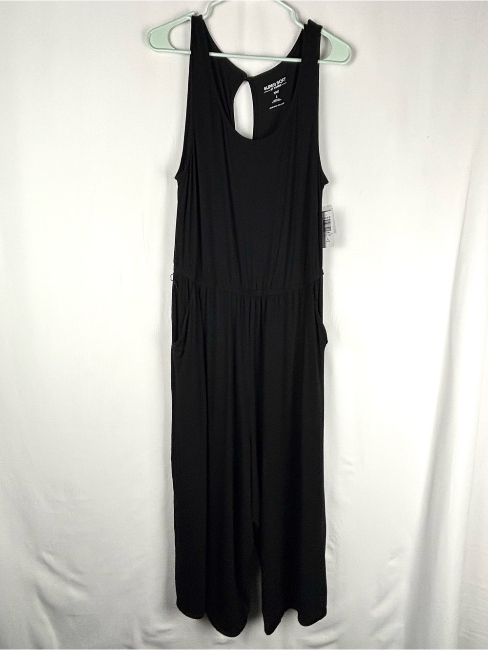 Torrid 1X Soft Scoop Jumpsuit Black